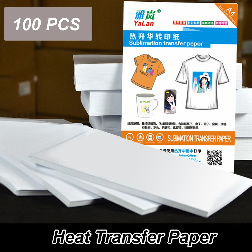 Heat Transfer Paper 20 Sheet A4 Transfer Paper Printable Paper Inkjet ...