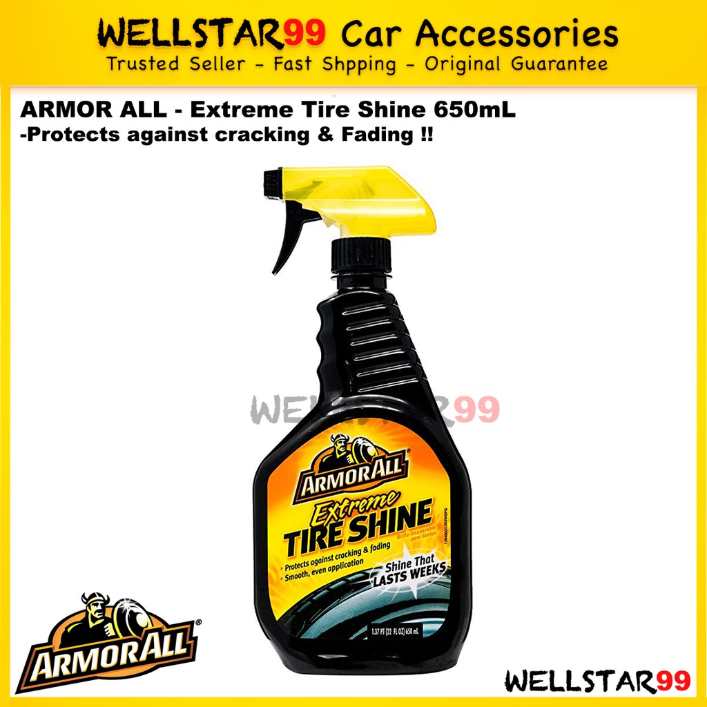 Armor All Extreme Tire Shine Spray 650mL Shopee Malaysia