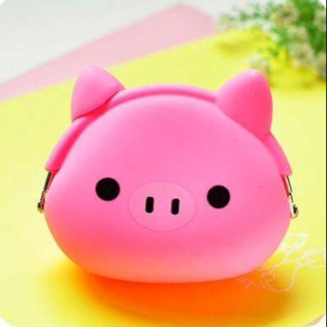 Cute Piglet Silica Gel Coin Bag RM10 Size 10 x 7cm