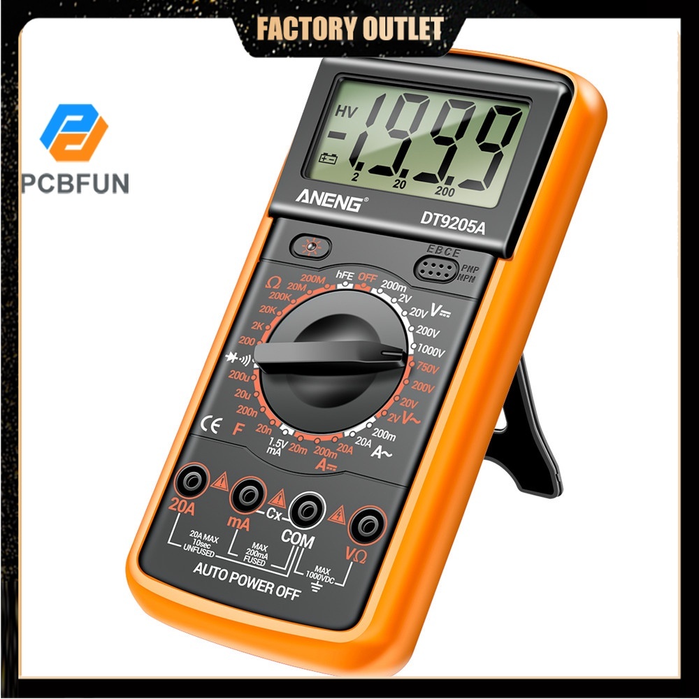 Multimeter ANENG DT9205A Intelligent Highprecision Multifunction LCD