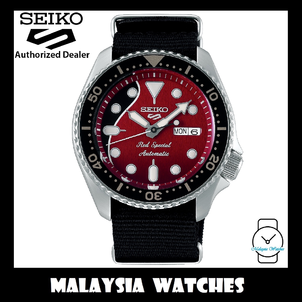 Seiko 5 Sports Superman X Brian May SRPE83K1 Limited Edition 9,000PCs  Automatic Red Special Dial Black Nylon Strap Watch | Shopee Malaysia