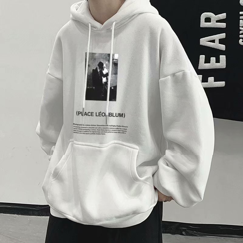 5 Color Hoodie 【M-8XL】Korean style trendy men's hoodieHip-hop style Hoodie oversize hoodie Men's Hoodie