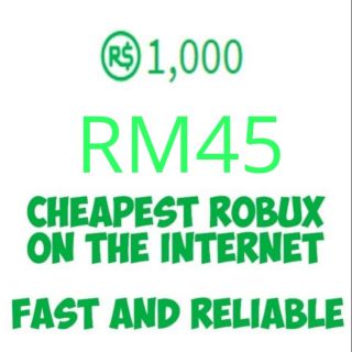 Roblox 1000 Robux Cheap Shopee Malaysia - buy roblox robuxcheap roblox robux for sale with safe fast