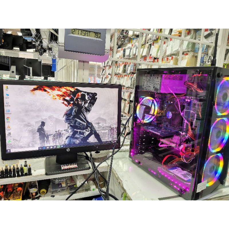 gaming pc full set very good offer Core I3