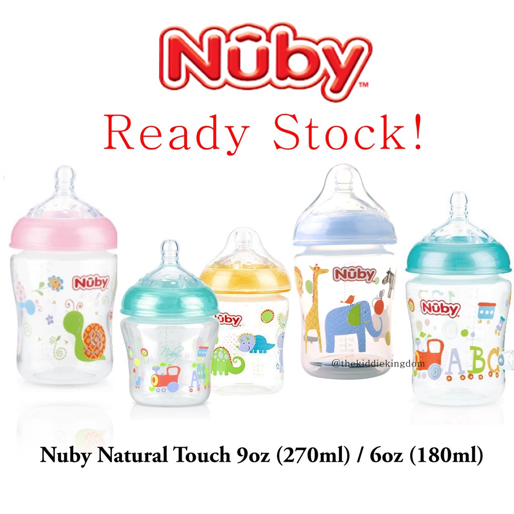 nuby bottles 6 pack