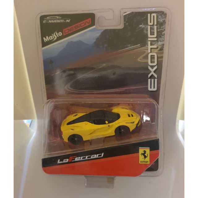 MAISTO YELLOW LAFERRARI COMVENTION DIECAST | Shopee Malaysia