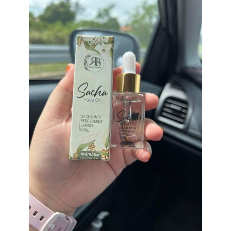 SACHA FACE OIL FACIAL OIL SACHA INCHI JERAGAT GLOWING SKIN GRAPESEED