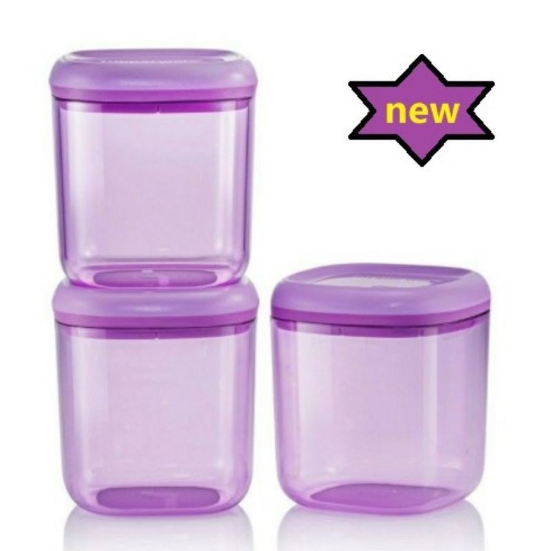 Tupperware Crystalline Canister (3）780ml