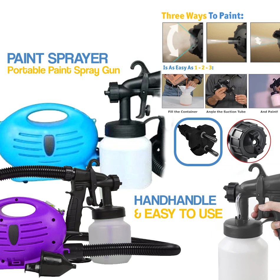 portable spray paint gun