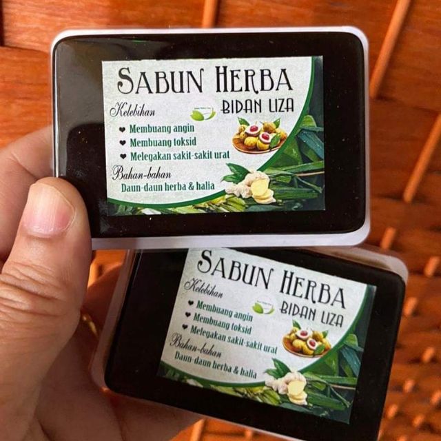 Sabun Herba Bidan Liza Sabun Buang Toksin Sabun Sakit Urat Sabun Kesihatan