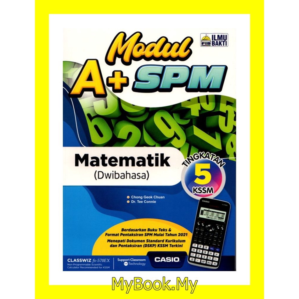 Myb Buku Latihan Modul A Spm Tingkatan 5 Mathematics Matematik Dwibahasa Ilmu Bakti Shopee Malaysia