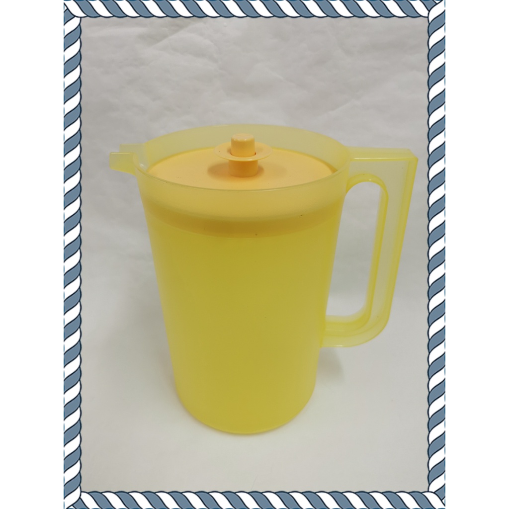 Tupperware Pitcher 2L Yellow Teapot 2 Litre Original Shopee Malaysia