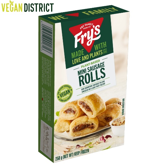 Fry's Sausage Rolls 400g Vegan & Halal Certified Expiry 4 Oct 2023 Shopee Malaysia