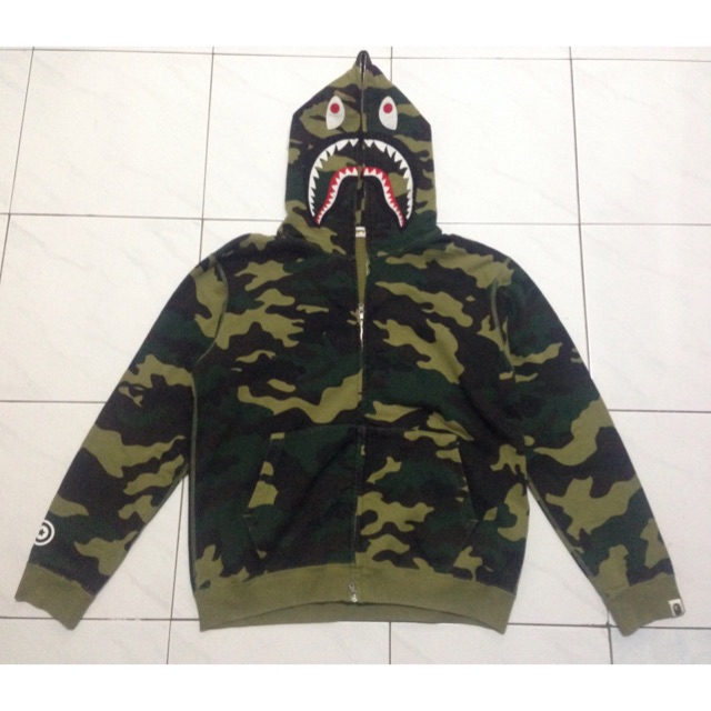 shark jacket bape