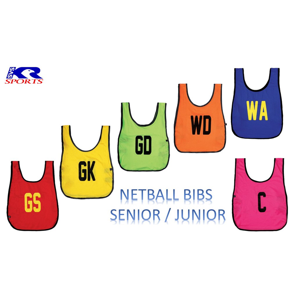 Bibs Netball 1 Sets 7pcs Bibs Senior Netball Bibs Junior Netball Lapik Dada Bola Jaring Nylon Taffeta Arora Shopee Malaysia