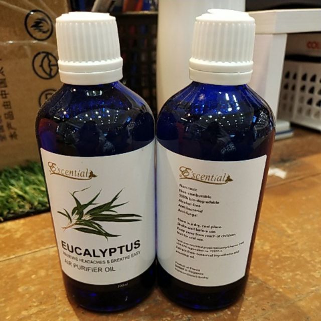Escential air purifier oil eucalyptus Shopee Malaysia