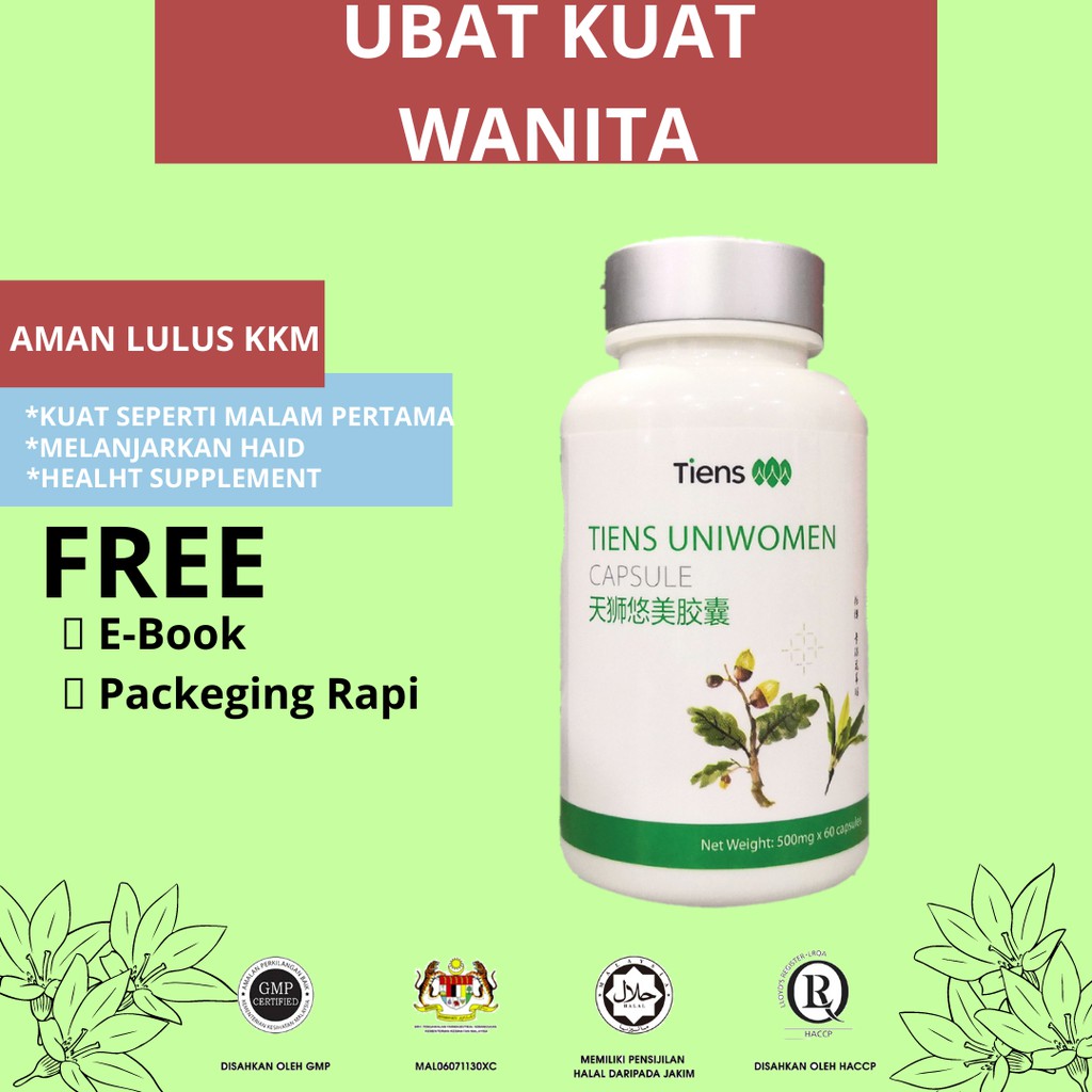 Ubat Haid Teratur Kuat Wanita Ghairah Nafsu Personal Pleasure Lulus Kkm Origanal Tiens Berkesan Shopee Malaysia