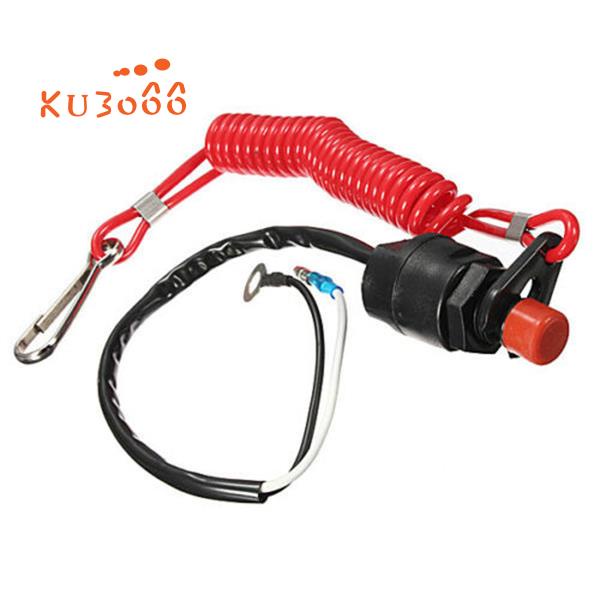 Boat Motor Emergency Kill Stop Switch for Yamaha /Tohatsu Outboard Stop