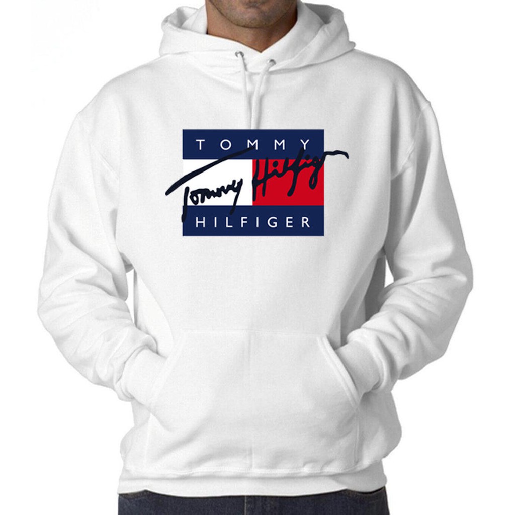 New Tommy Hilfiger Logo Hoodie Classic 
