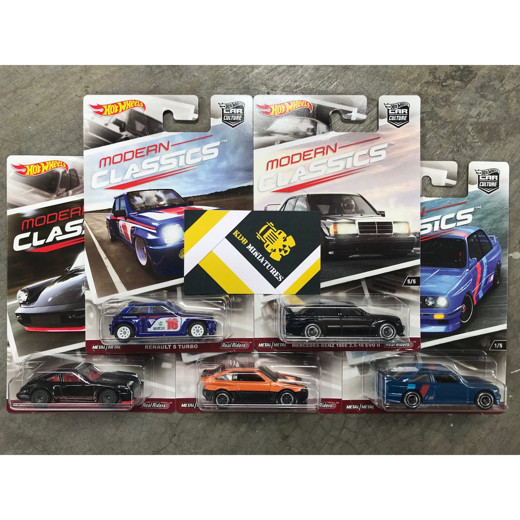 Hot Wheels Modern Classics Set Shopee Malaysia