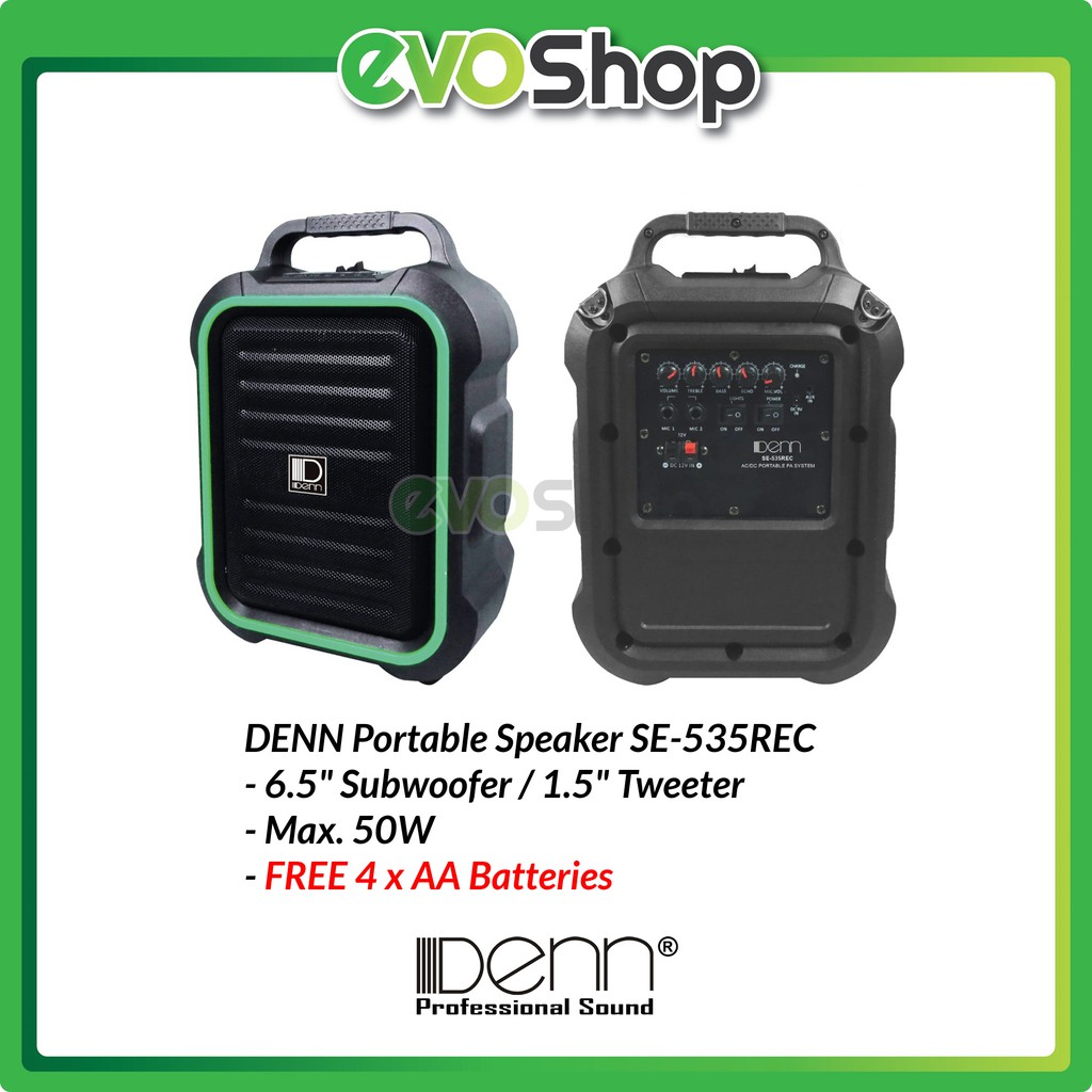 denn portable speaker