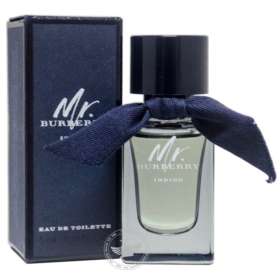 Original Mini Perfume - Mr. Burberry Indigo 5ml Edt For Men ~ Collection,  cute, travel | Shopee Malaysia