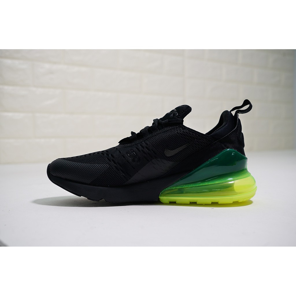 nike 270 mens black and green