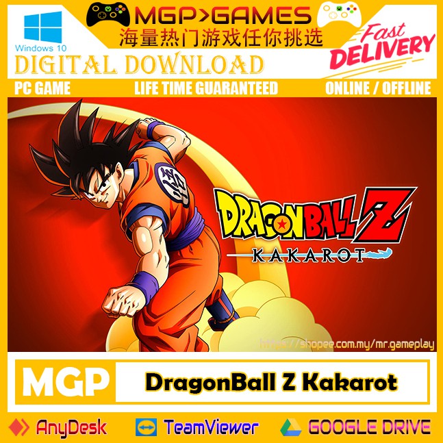 Dragonball Z Kakarot Pc Game Offline Gaming Pc Games Digital Download Google Drive Shopee Malaysia