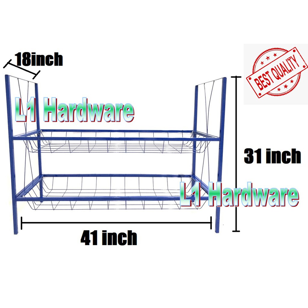 Kitchen Stainless Steel Sink Sink Stand ONLY / Rak Sinki Singki Steel Dapur Kaki SAHAJA Dish Washer Rack/ Sink Rack