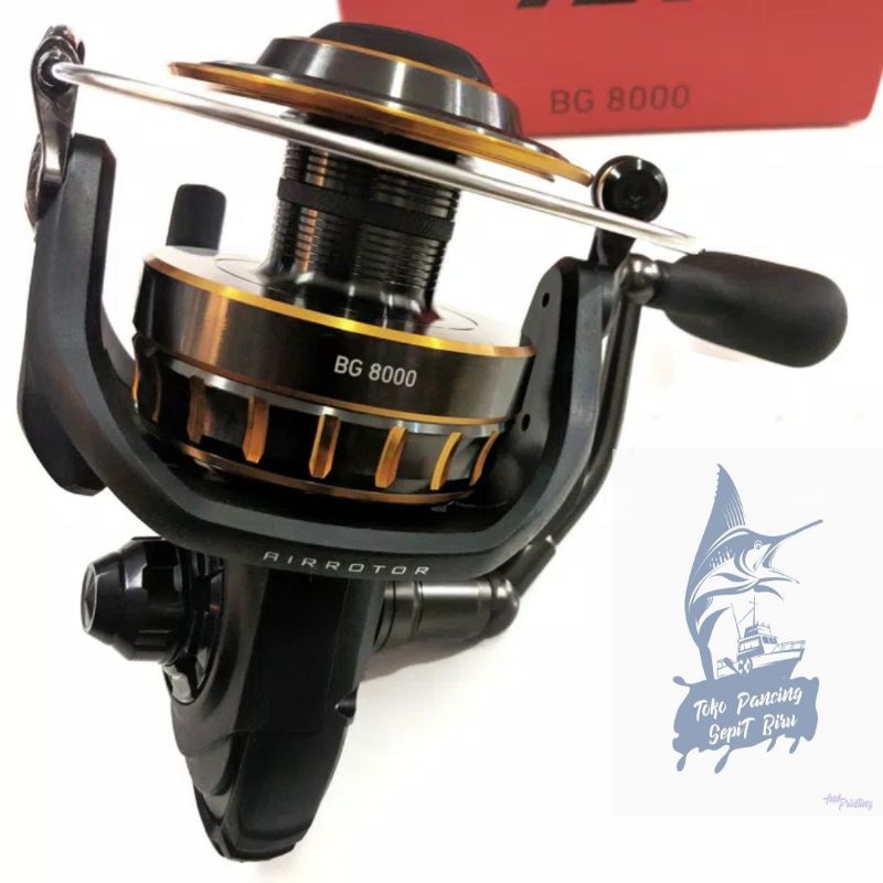 reel daiwa bg 8000