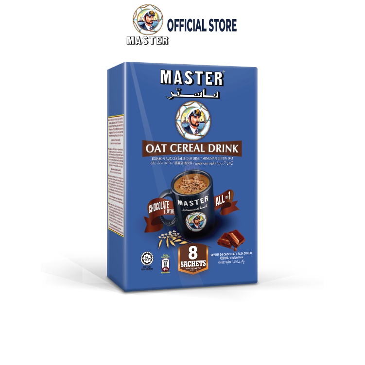 Master Oat Cereal Drink Chocolate 30x8 Box (Exp 02/2023) Shopee Malaysia