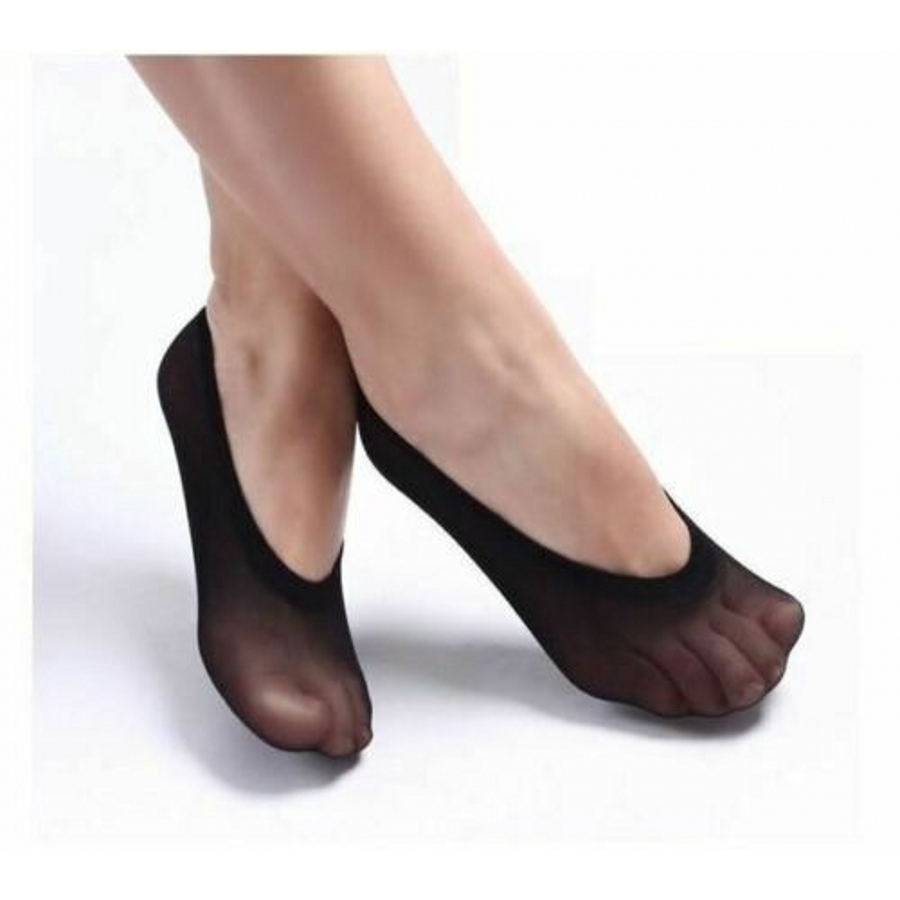 10 Pairs Ladies Women Invisible Shoe Liner Trainer Socks Ballerina Boat