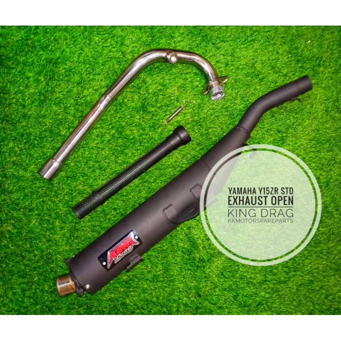 KING DRAG EXHAUST PIPE Y15ZR 32MM (STANDARD OPEN) Shopee Malaysia