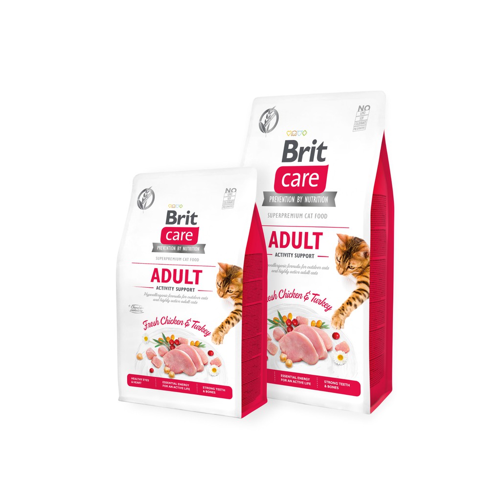 Brit Care Grain Free Cat Food 7kg (Kitten Adult Senior Indoor Large Cats Sterilized Urinary Sensitive  Haircare)