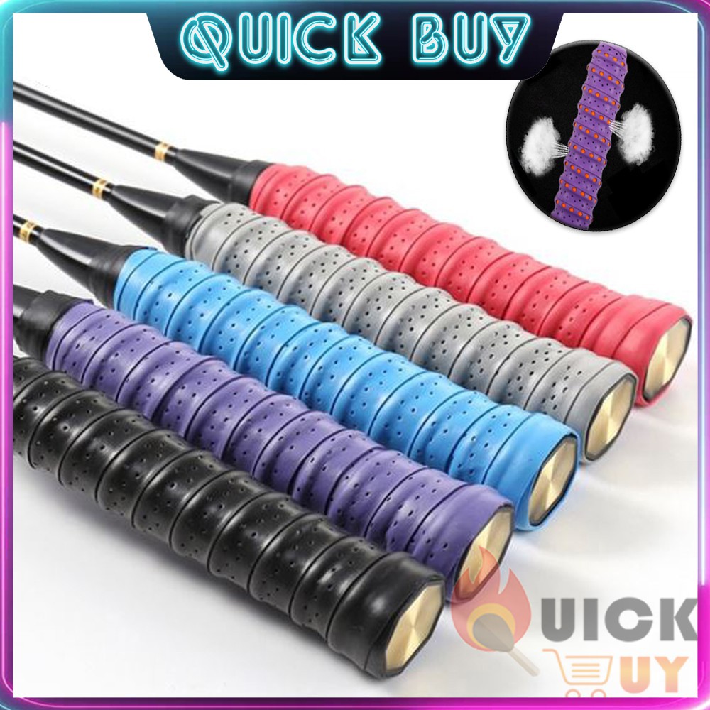 QB Racket Over Grip Antislip Over grip Roll Badminton Squash Tape