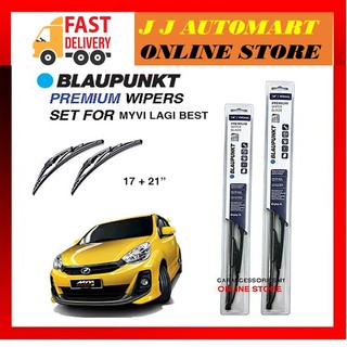 Nwb Aqua Graphite 21 17 Wiper Blade Perodua Myvi Lagi Best 1 3 1 5 2011 2016year