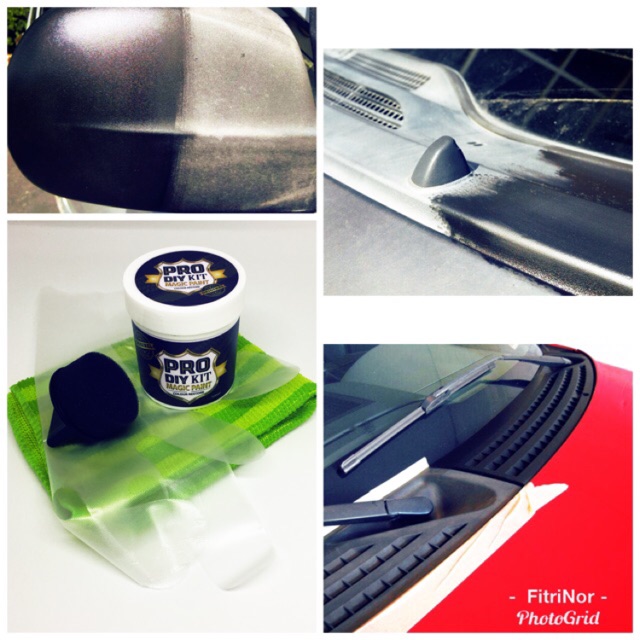 [Buy 1 FREEGIFT 5] PRO DIY KIT Magic Paint Black Plastic Trim Restore