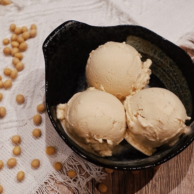 Soy Milk Ice Cream (Latte Di Soya) (Gelato) (Muslim Friendly) (473ml