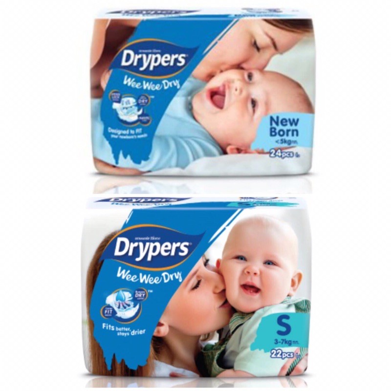 pampers drypers newborn