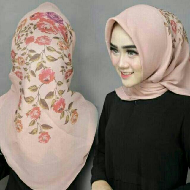 Bawal chiffon voile crown 3d manik Rm13.90 beli 3 free 1