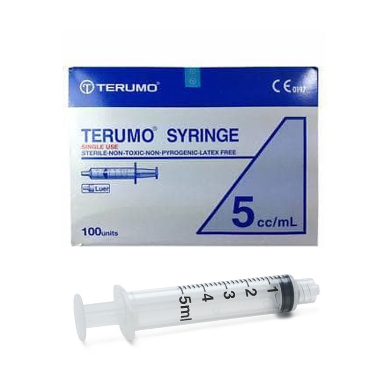 Terumo Syringe Luer Lock Tip 3ml5ml10ml20ml50ml Shopee Malaysia 