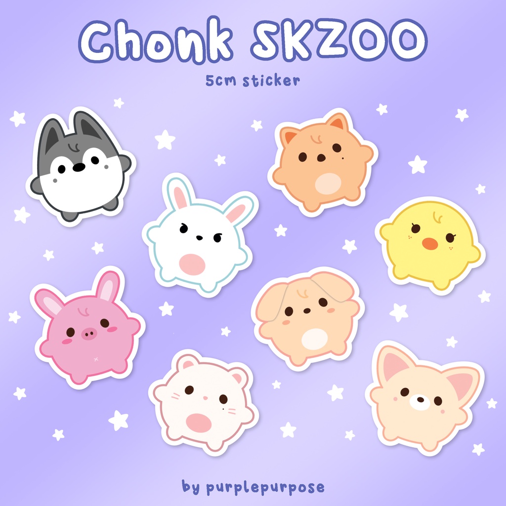Skzoo Glitter Sticker | Shopee Malaysia