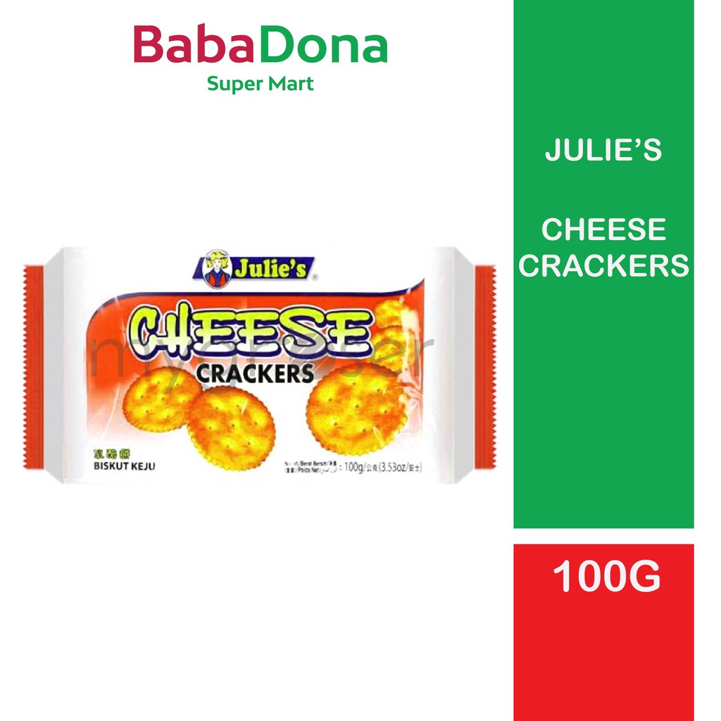 JULIE CHEESE CRACKERS 100G Shopee Malaysia