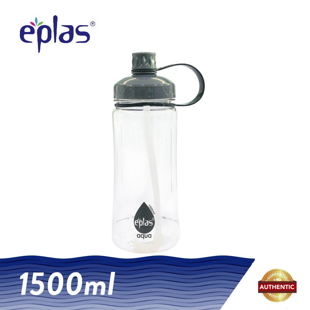 eplas Bottle with Straw & Strip (1500ml)
