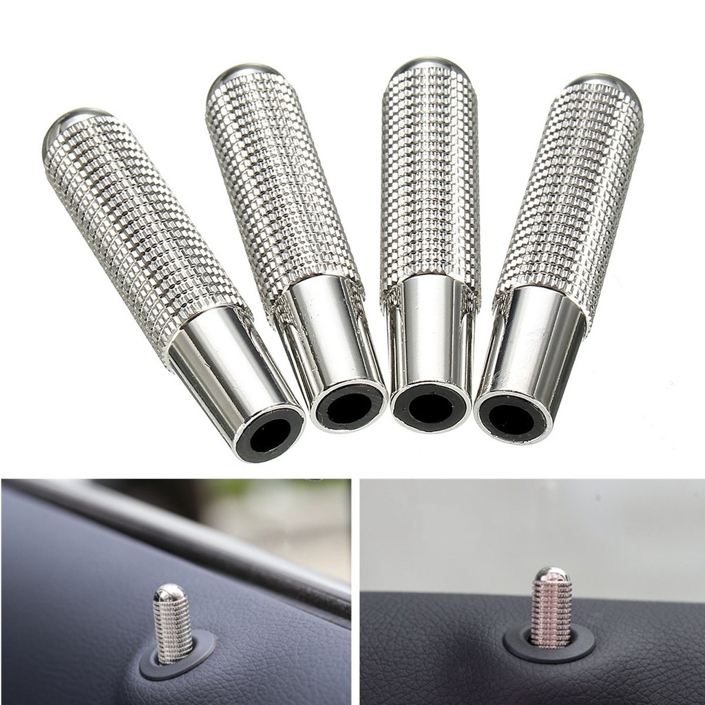 Car Accessories 4pcs Car Door Lock Door Decoration Lock Knob Cover