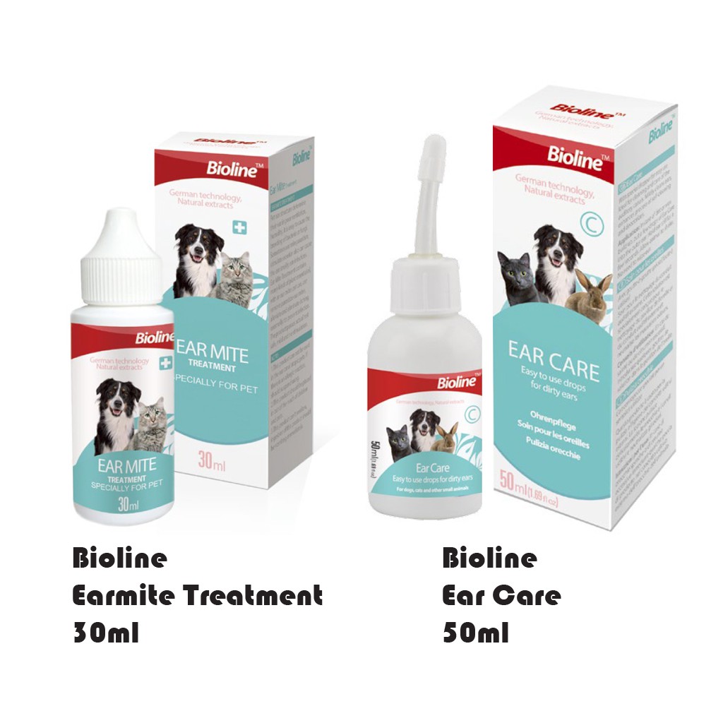 BIOLINE Ear Care For Pets 50ml - (Ear Cleaner, Remove Odor, Kill ...