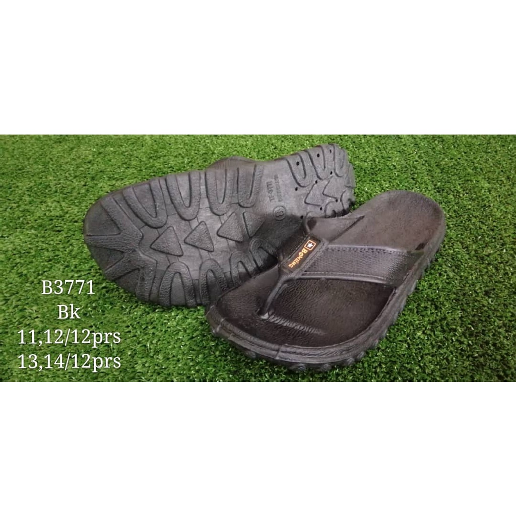 Bowling Unisex PVC Sandal 3771 / Seliper Getah | Shopee Malaysia