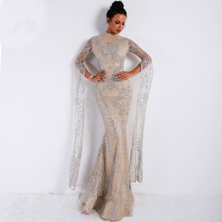 NEW Formal Mermaid Dinner Dress Women Girl Kurung Moden NEW Formal Mermaid Dinner Dress Women Girl Kurung Moden