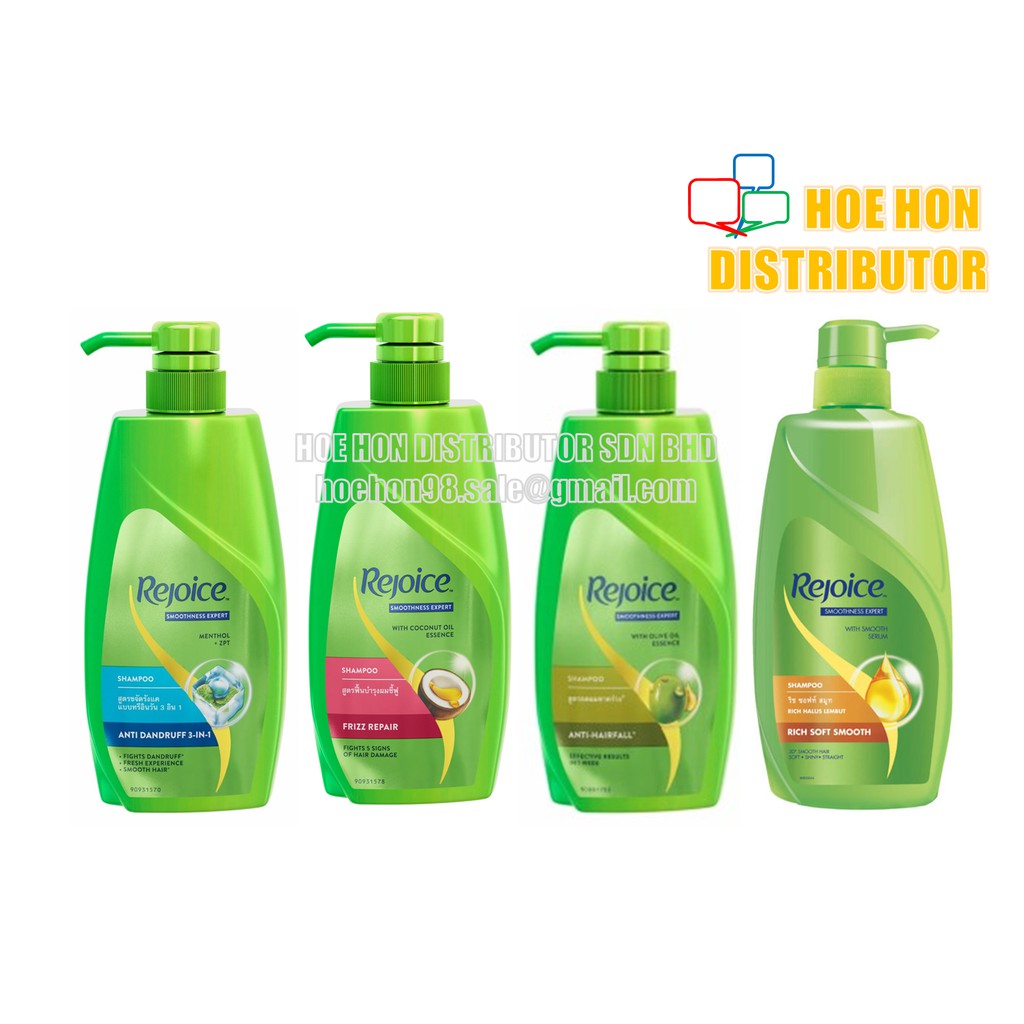 Rejoice 600ml Anti Dandruff Rich Soft Smooth Anti Frizz