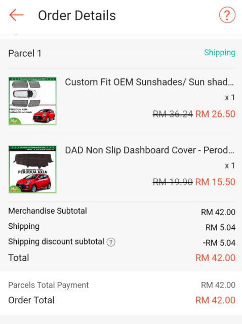 DAD Non Slip Dashboard Cover - Perodua Axia  Shopee Malaysia